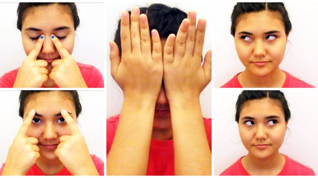 ασκήσεις ματιών για την αποκατάσταση της όρασης