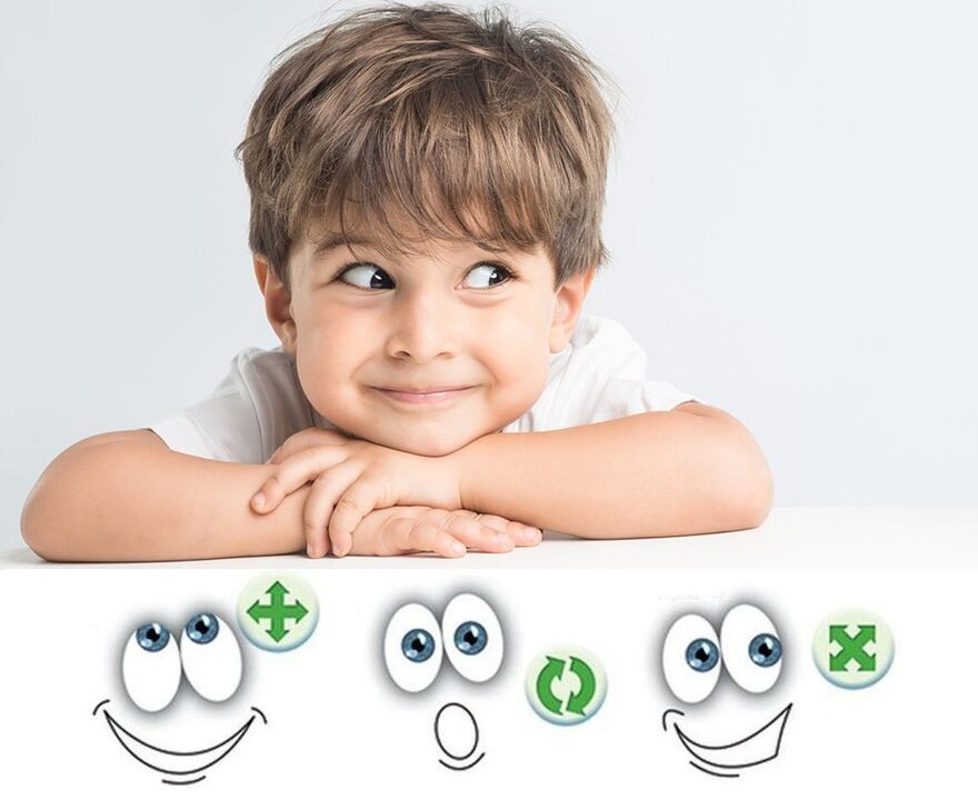 οπτική γυμναστική για χαμηλή όραση για παιδιά